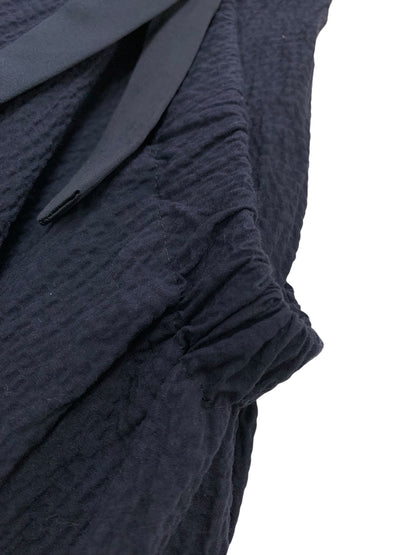デイジーリン Skirt Victoria 07074 スカート 40 ネイビー リボン コットンジャガード バルーン ITQL9TE3I3RQ