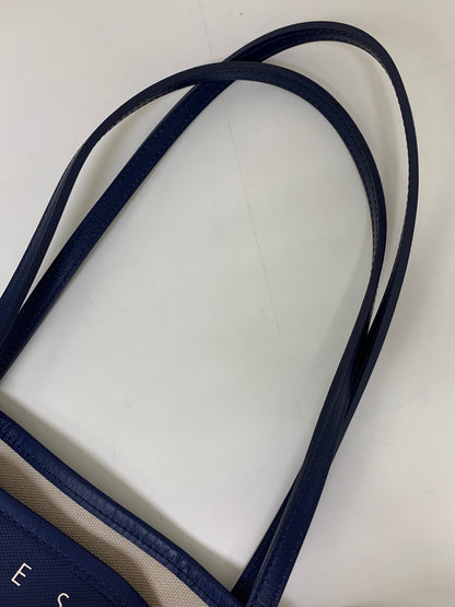 アニエスベー トートバッグ ブルー PVC ロゴ ITS8Y39FQ5OX
