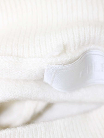 セルフォード 肩スリットカシミヤニットプルオーバー CWNT235001 F アイボリー 2022AW ITWBCVVA70TC