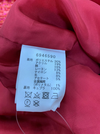ルネ 6946590 ワンピース 36 レッド ツイード パール マリアケント社製 ITWO9GTRB99W