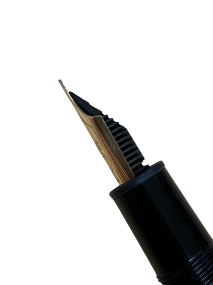 モンブラン 万年筆 旧マイスターシュテュック146 ブラック F 14K 全金 IT6N5GRYURIG