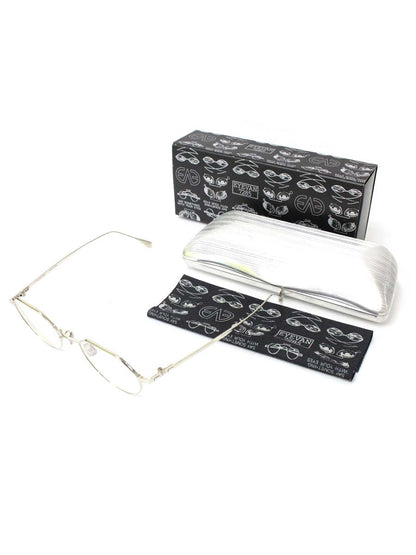 アイヴァン7285 177 メガネ シルバー メタルフレーム フルリム ラウンド ITXWL2HYD6NK