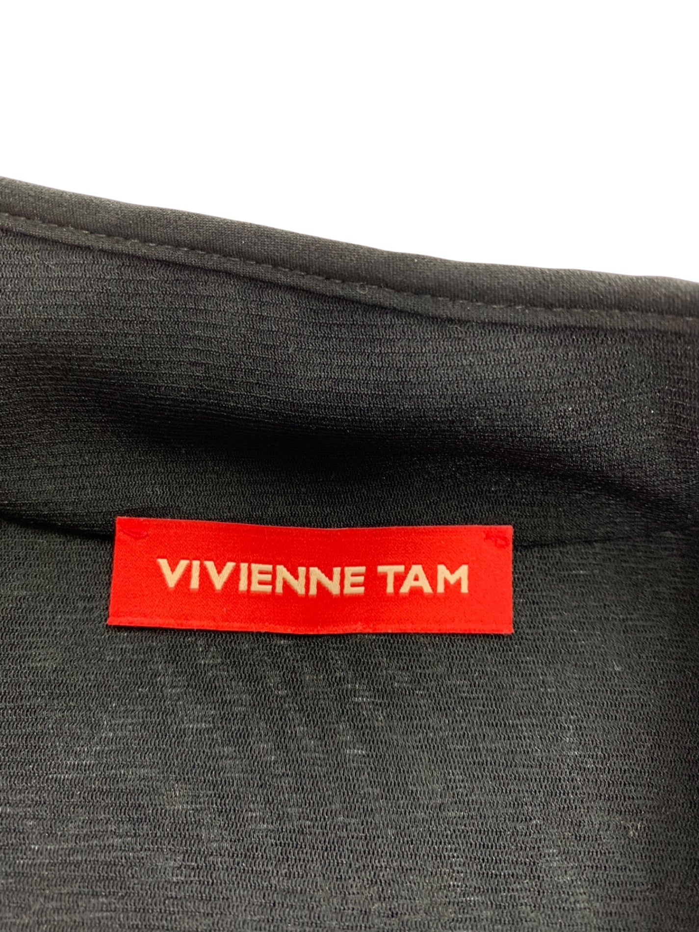 ヴィヴィアンタム 14176141 ワンピース 40 ブラック ドラゴン フェニックス 刺繍 ITKSHUGKB2CQ