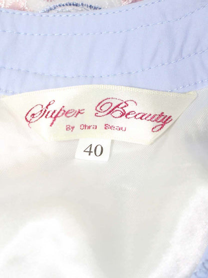 スーパービューティー ワンピース 40 ホワイト チェリーブロッサム刺繍 ITZ8EKEE9G8S