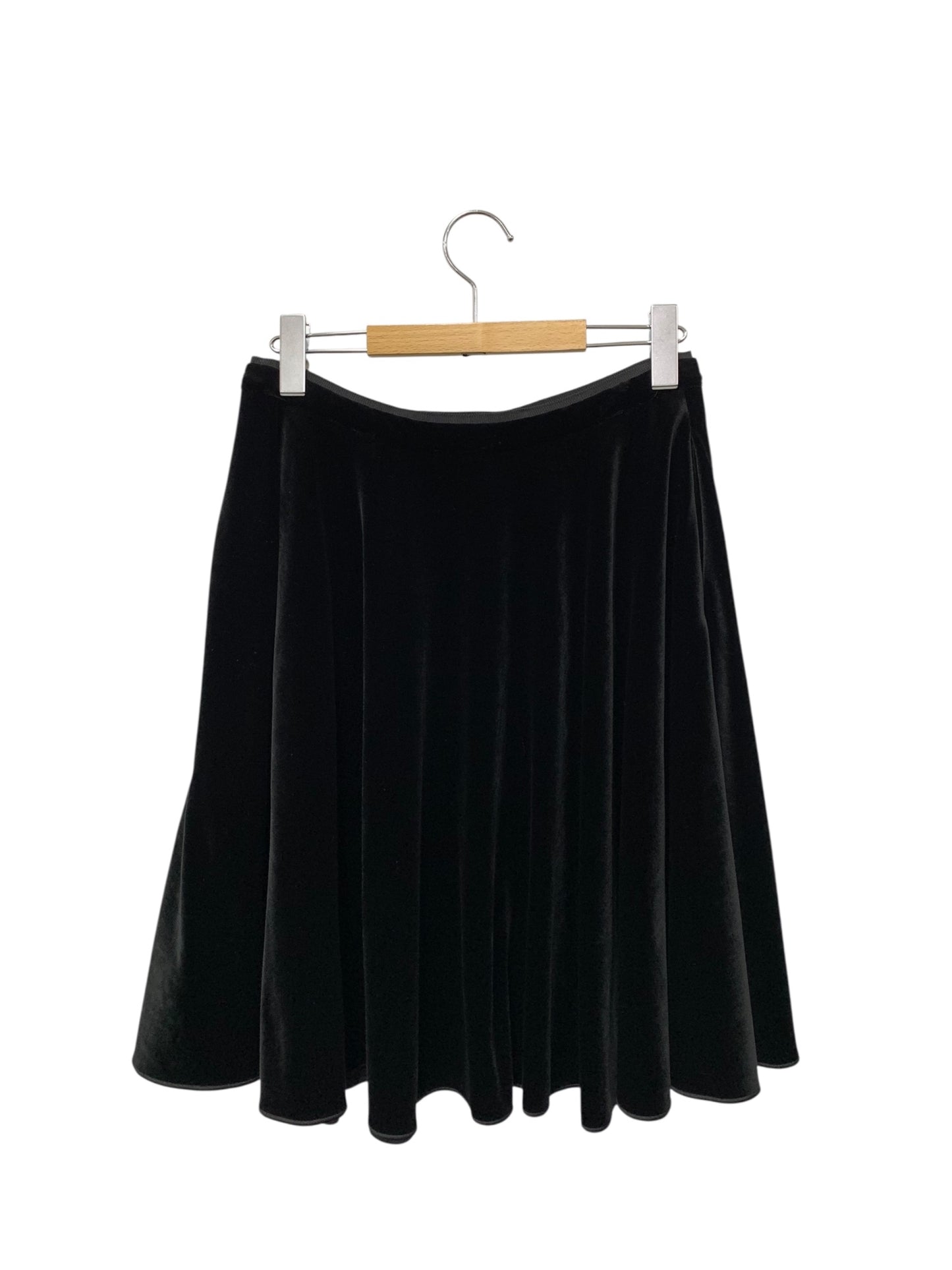 ベロアノワール by フォクシーニューヨーク Velour Lady 40454 スカート 40 ブラック フレア IT65ZB4AG0G3