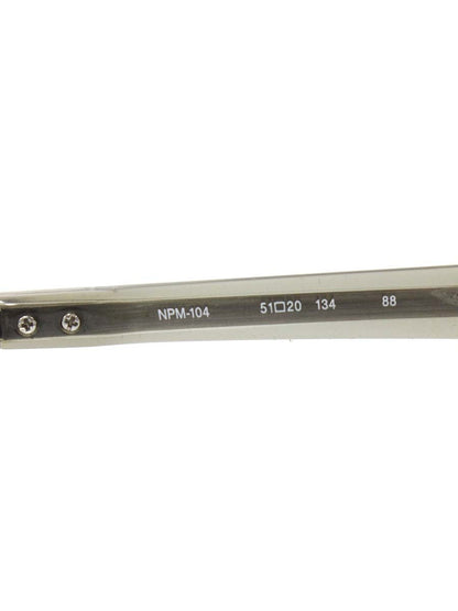 フォーナインズ NPM-104 メガネ クリスタルスモーク セルフレーム ボストン ITYHHU4Q0MTY