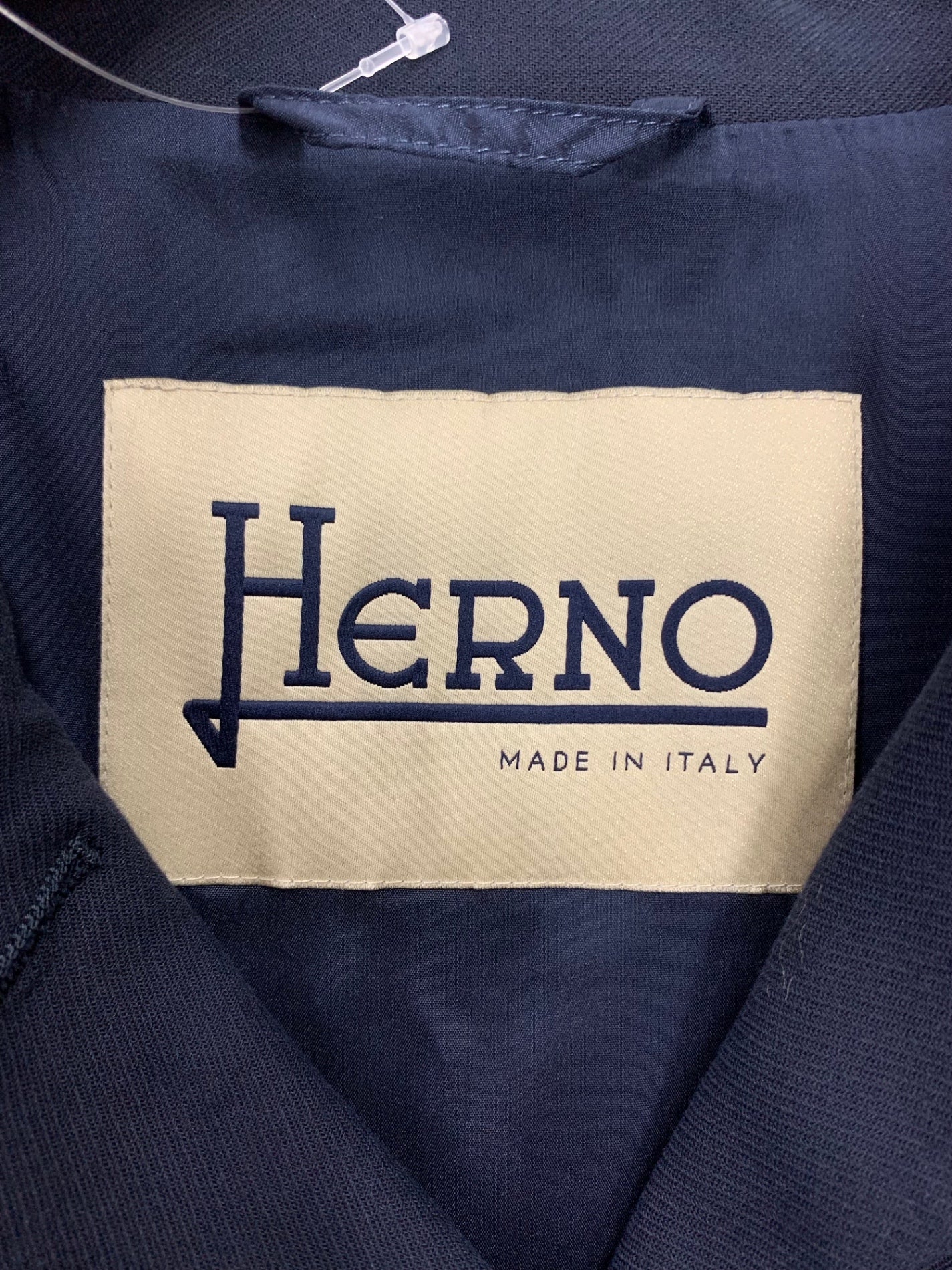 ヘルノ オードリーコート GC000390D-12163-9200 42 ネイビー グログラン ITNRCUP29QRS