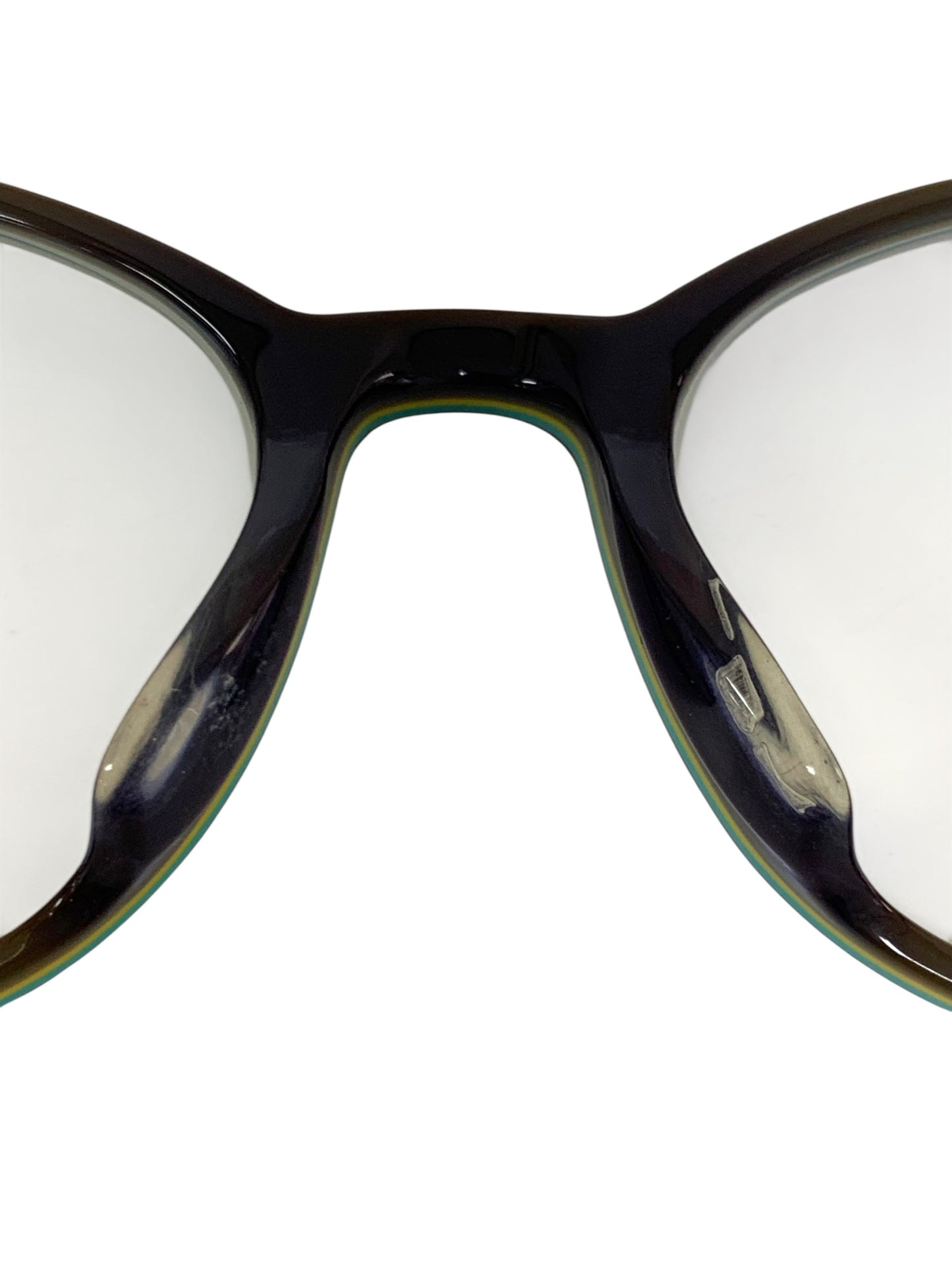 ドックス DOX P52 HANDMADE メガネ ブルー IT3F12AW4TLW