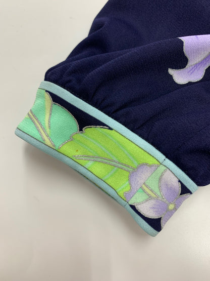 レオナールファッション 0170216 ワンピース 36 ネイビー サツキ アジサイ ITO0U5XJKLG9 【SALE】