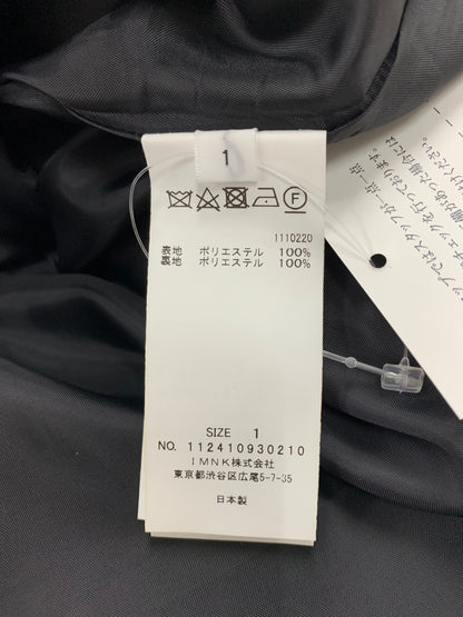 ナウンレス 112410930210 スカート 1 ブラック ベルト付き IT422U2UWIN4 【SALE】