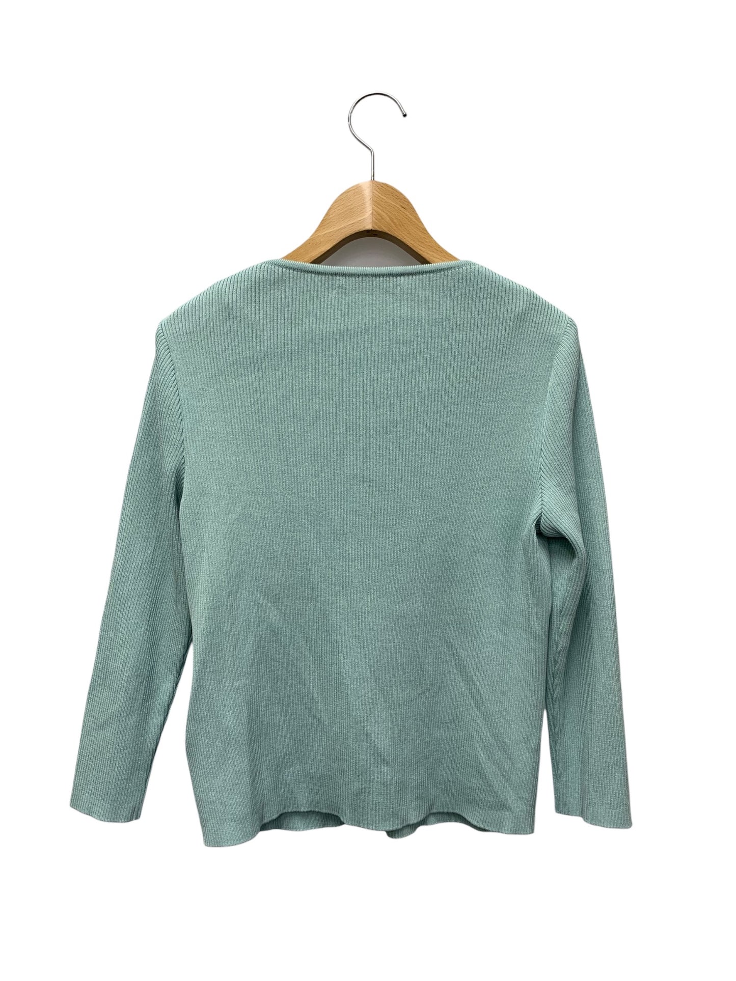 ルネ 6332200 カーディガン 36 ブルー パールボタン ITXOCHJZ1BWW