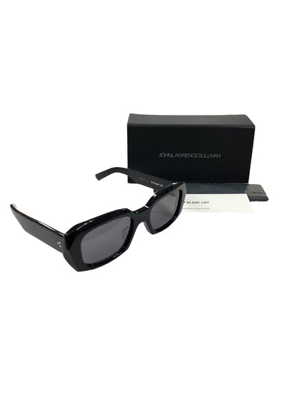 ジョンローレンスサリバン 817 BLANC LNTコラボモデル Television cut glasses JLS002 ブラック セルフレーム フルリム スクエア ITNEBQ1PQSAO 【SALE】