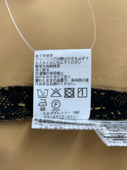エムズグレイシー 511602 ワンピース 38 ブラック レース センタージップ ITKR4CAWU91C