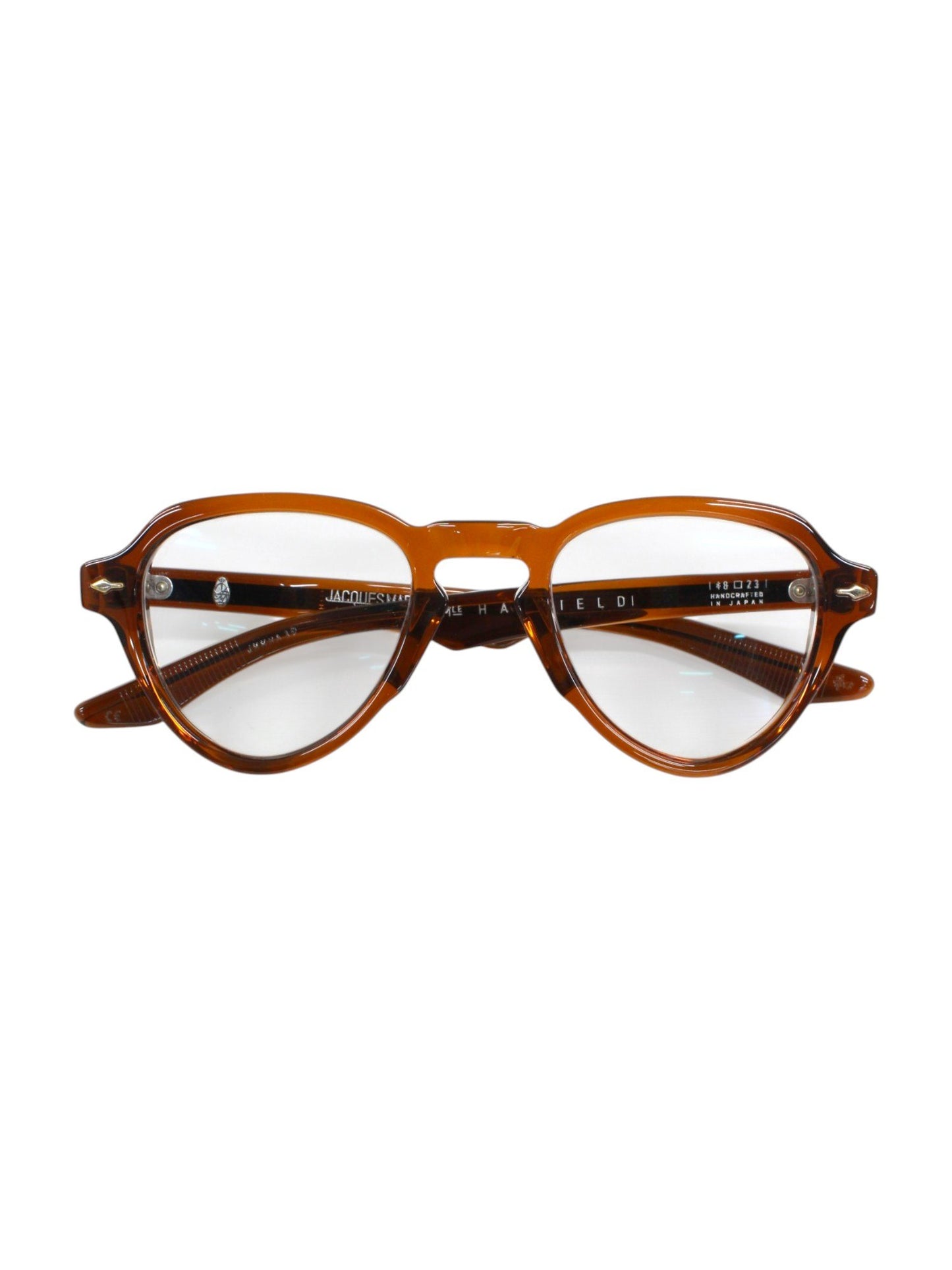ジャックマリーマージュ HATFIELD JMMDA-1D メガネ ブラウン ハットフィールド セルフレーム フルリム ティアドロップ ITA0QRO1664U