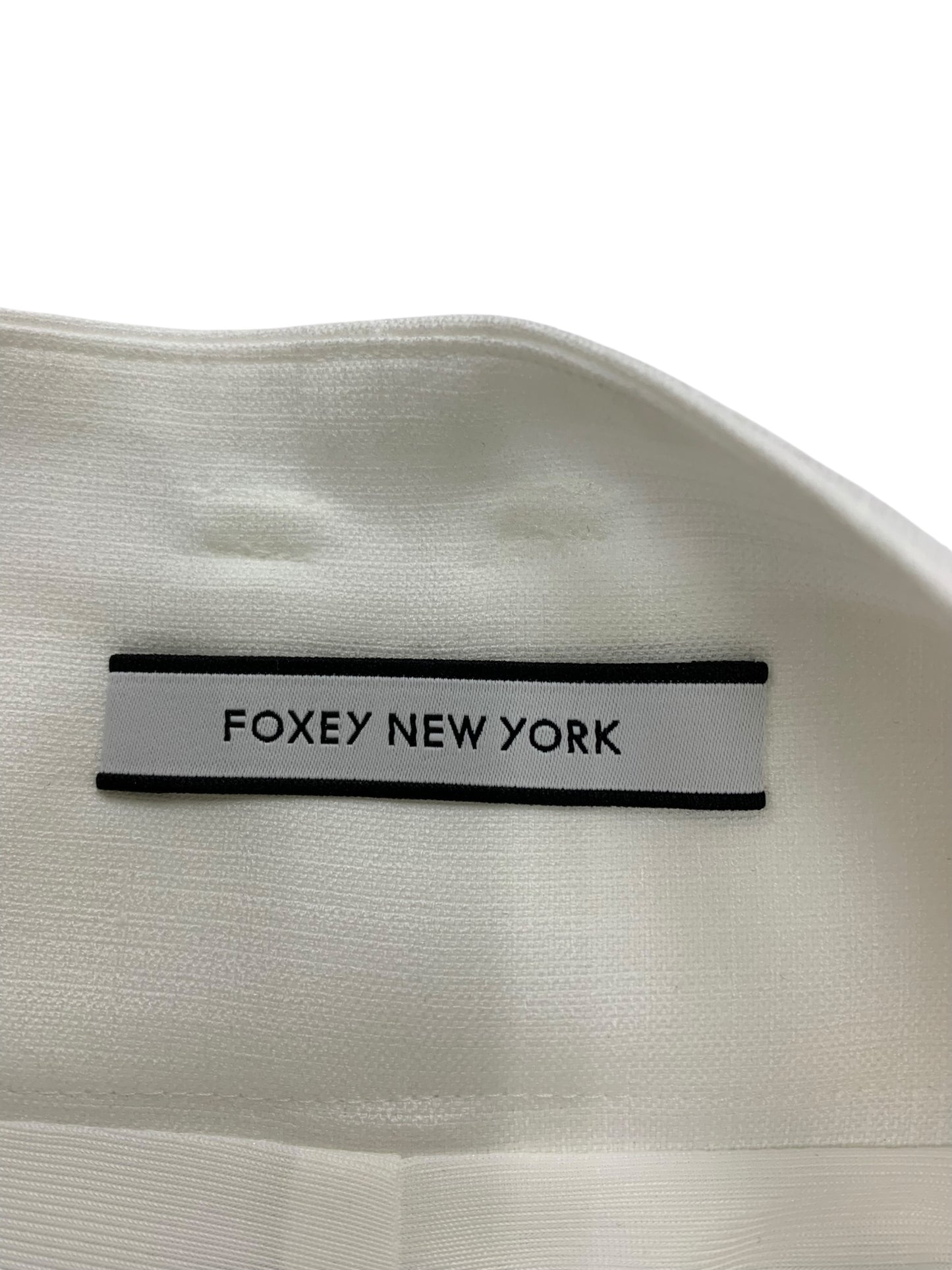 フォクシーニューヨーク Relax Linen Pants 40740 ワイドパンツ 38 ホワイト ITTD4U678BNW