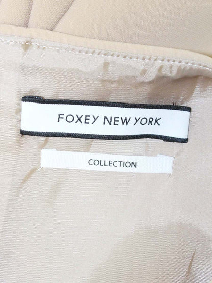 フォクシーニューヨーク collection Dress 37563 ワンピース 38 オークル IT02JU5YTHSG 【SALE】