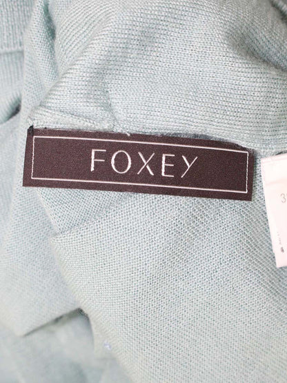 フォクシーブティック Cardigan Mist 39195 カーディガン 40 グリーン ITC92LJLJ0V5