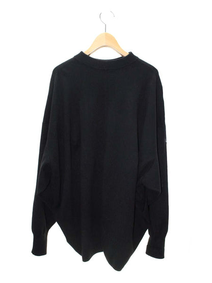 アドーア コットンカシミヤトレーナー 531-1270009 38 ブラック ITRXMOI07SF0