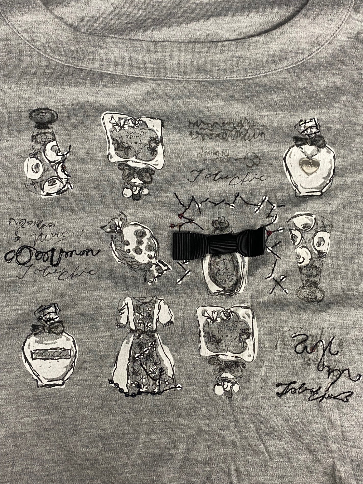 トゥービーシック W5P81-202-08 Tシャツ 2 グレー カットソー プリント IT51IULAV9BS 【SALE】