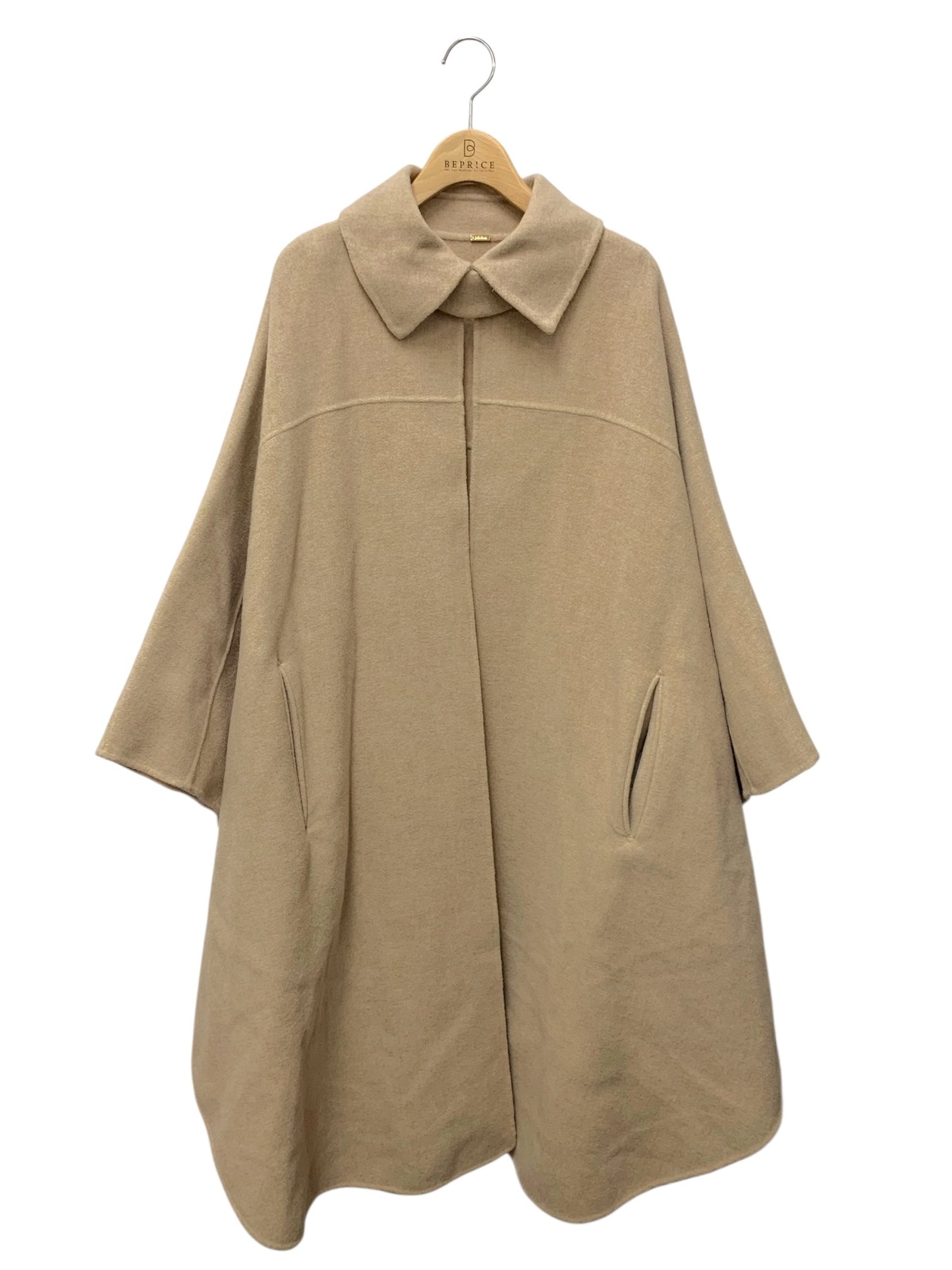 ミラオーウェン 09WFC215050 コート F ベージュ ケープ マント ITCX18LCHCSY