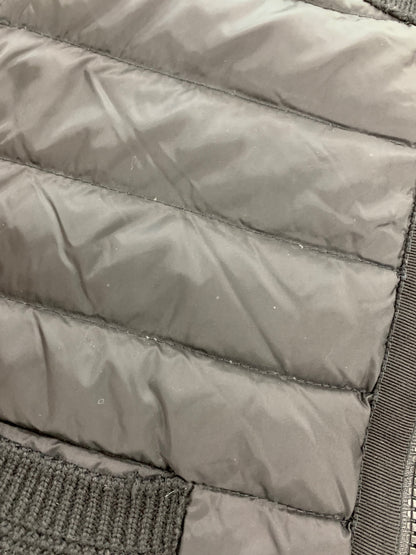 モンクレール MAGLIONE TRICOT ALLA COREANA C20930474800 98125 ジャケット M ブラック ニット切替ダウン ITHMUPVI2M28