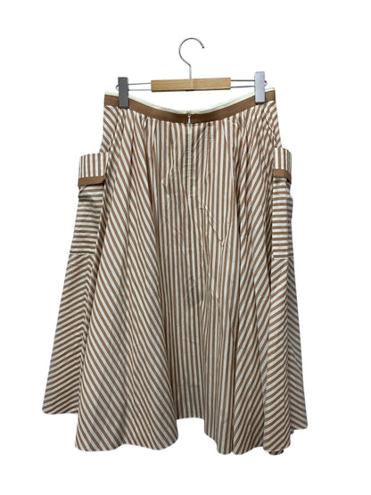 フォクシーブティック Skirt Beach Parasol 40737 スカート 38 ブラウン ストライプ ITMSQUMGM3MY