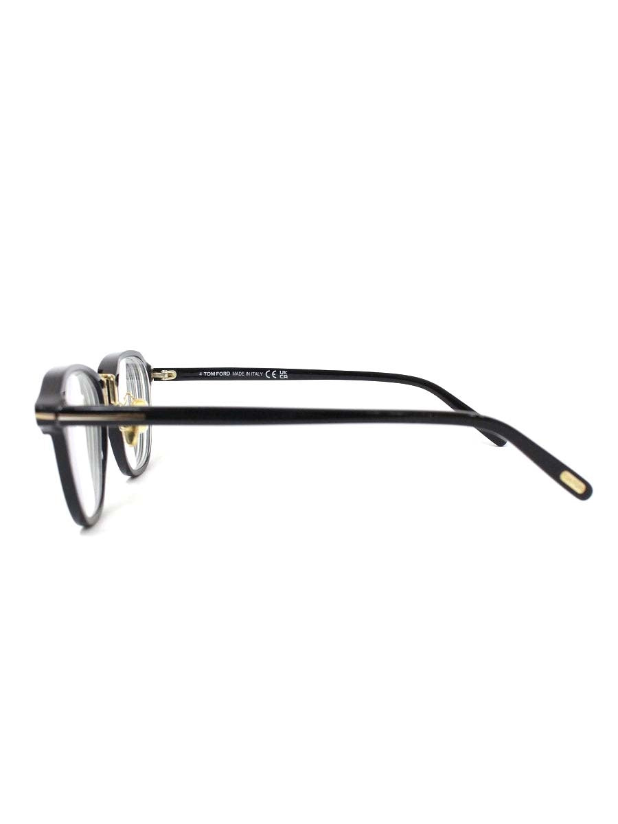 トムフォード TF5727-D-B メガネ ブラック コンビフレーム フルリム ボストン ITHCFMXK7Y7U