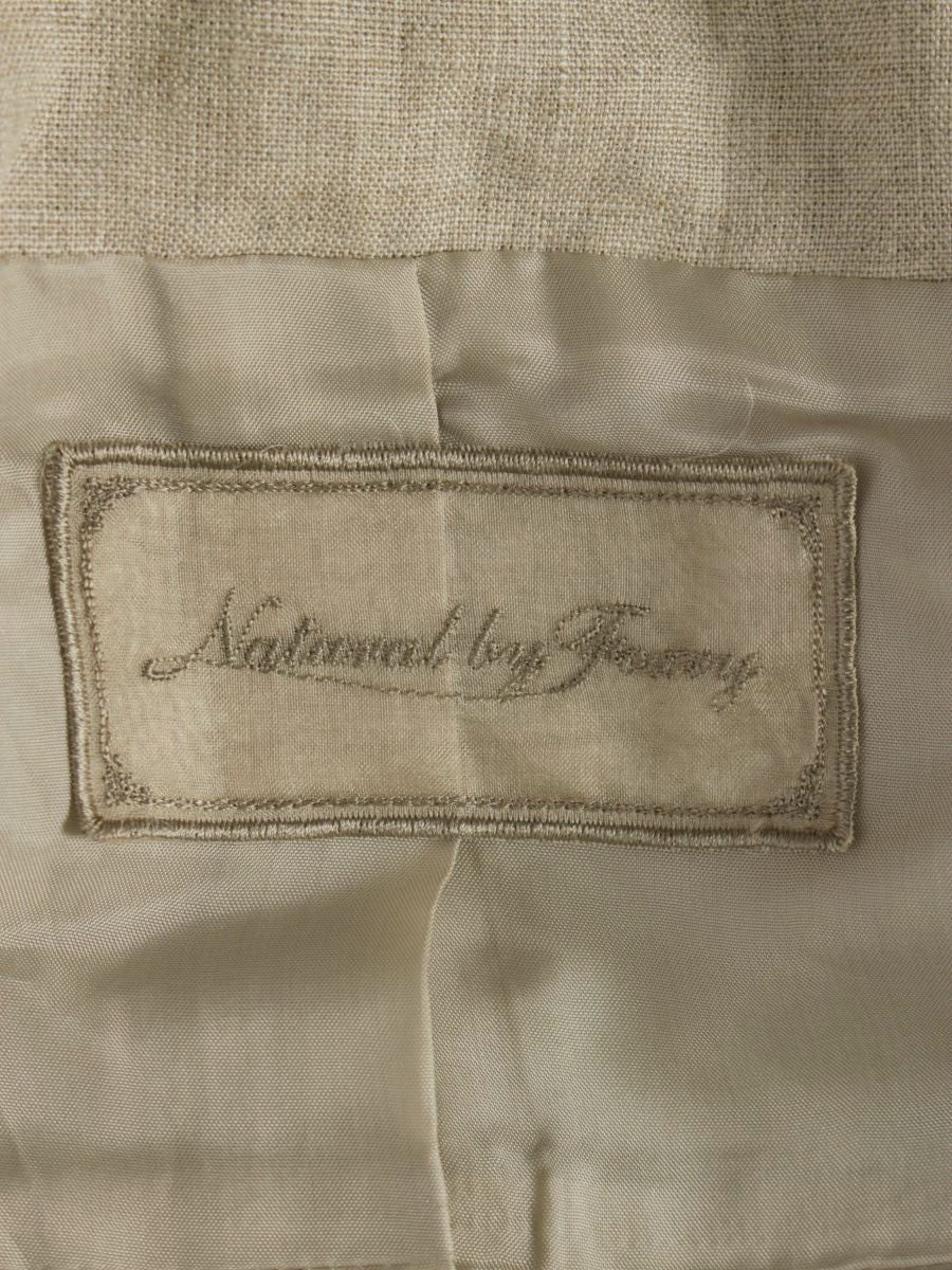 ナチュラルbyフォクシー 26957 コート 40 ベージュ リネン 麻 フード付き ITT7LLCHCU6C