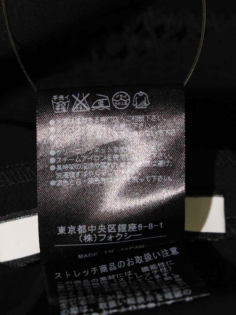 フォクシーニューヨーク スカート アラベスク 32818 40 ブラック IT76VSD4239F