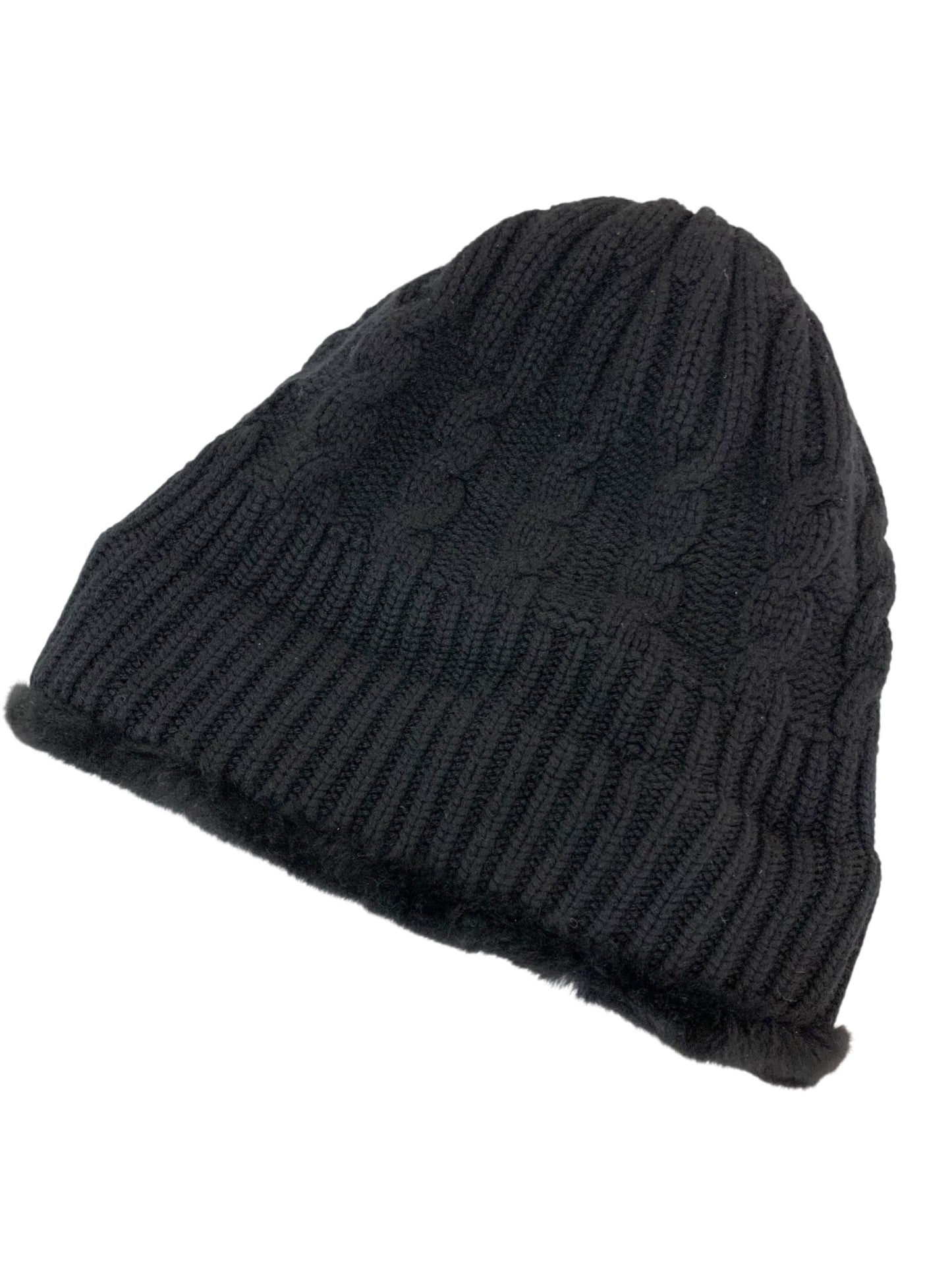 フォクシーブティック Cashmere Cap 40377 ニット帽 F ブラック ITG0RFBJFDSU