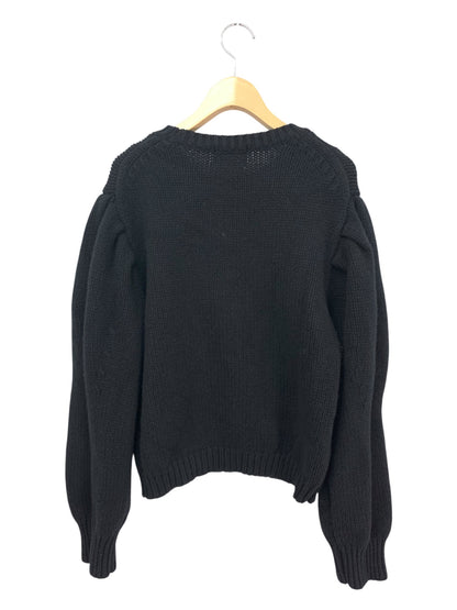 オーガ OHGA-1091 ニット Ｆ ブラック ウール IT9XAVGFF7VK