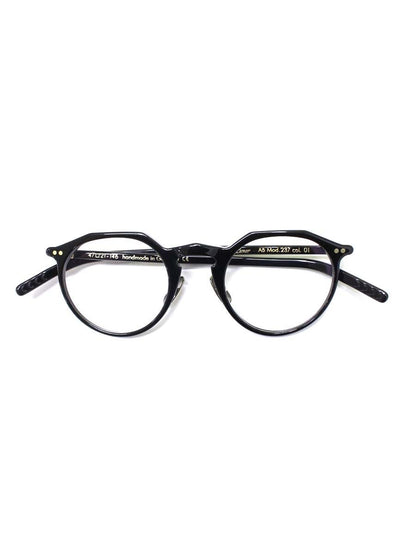 ルノア A5 Mod.237 メガネ ブラック クラウンパント セルフレーム フルリム ITLM5ABNNU6X