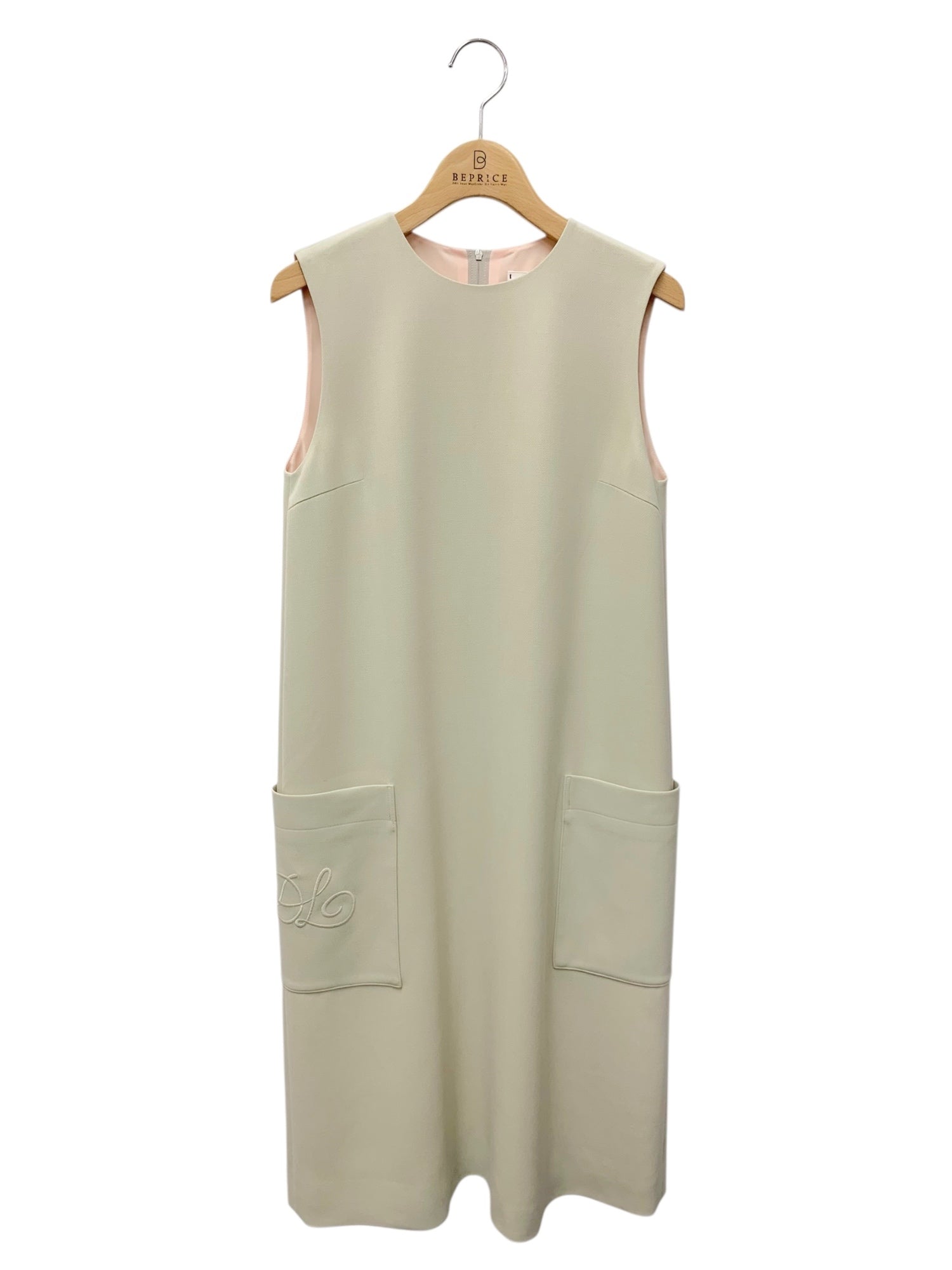 未使用✨フォクシー ワンピース チャールストンレディ 22年 ベージュ 38 FOXEY NEW YORK / フォクシーニューヨーク | カラーグレシャス ドレス