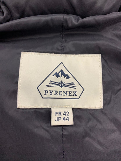 ピレネックス BORDEAUX HWK041 ダウンジャケット 44 ブラック フィンラクーン ITH7TDN6L6N2