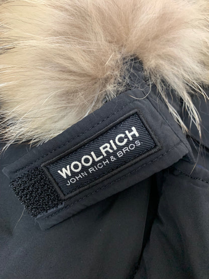 ウールリッチ ダウンジャケット S ブラック アークティック ラクーン フーディ ITIEJR7U1VIG 【SALE】