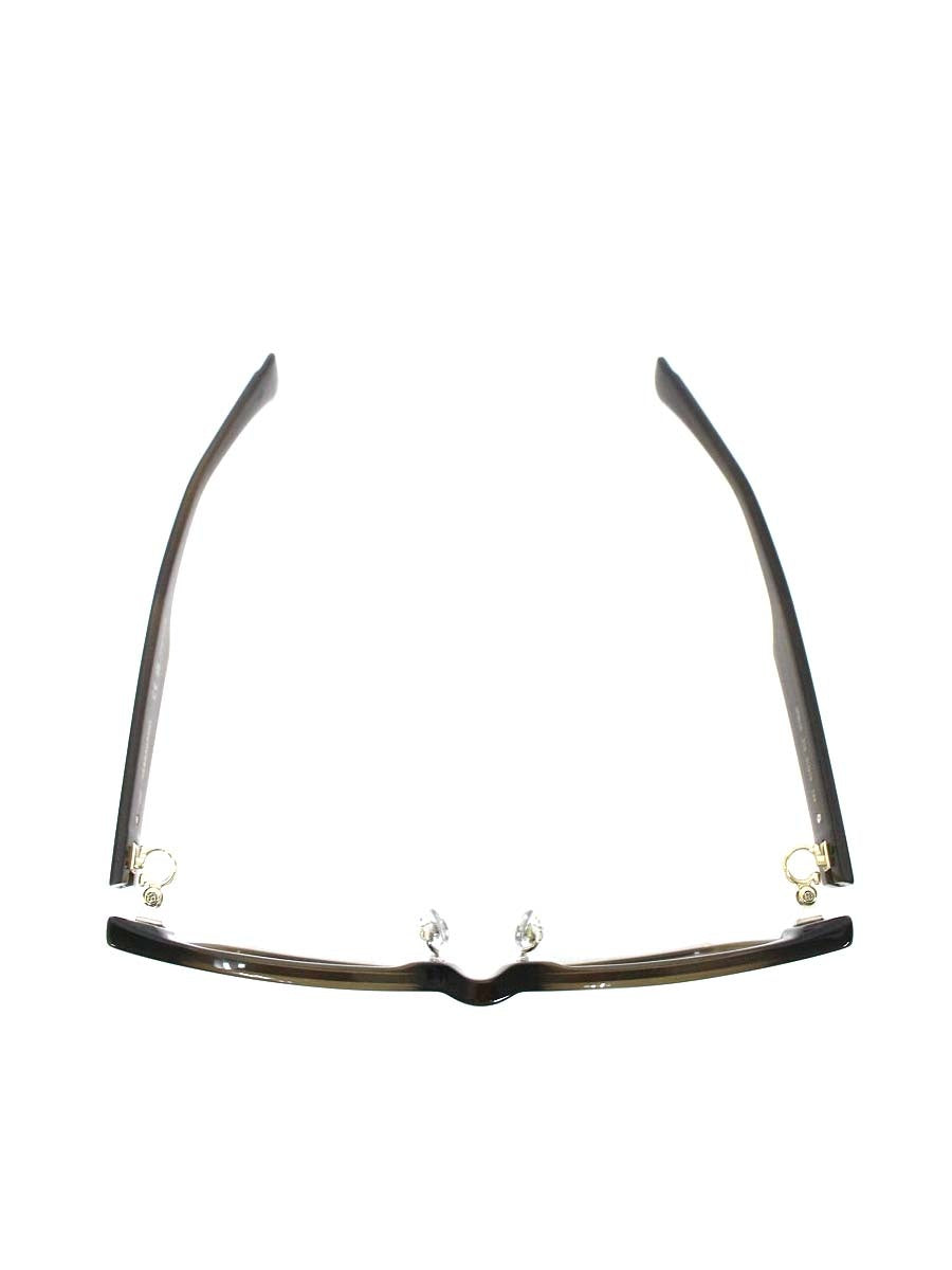 フォーナインズ SF9016 210 メガネ ブラウン 999.9×Ferragamo コラボ セルフレーム フルリム ウェリントン ITIF4HBQ7KBC