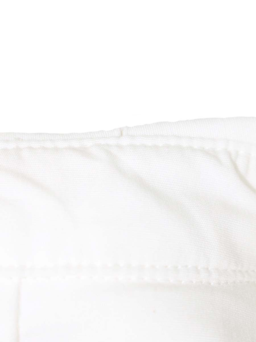 マーロンエノンフィ ブラウス F ホワイト フリル IT2KZB52UHYA