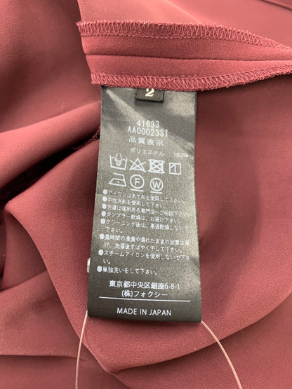 アディアム Belted Parachute Dress 41633 ワンピース 2 ワインレッド 2022年増産品 ITPKWRPEUJUW