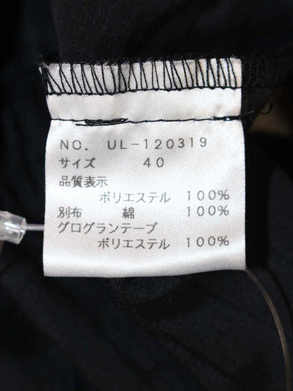 エムズグレイシー 120319 シャツ ブラウス 40 ブラック IT80FE9GBQ5X
