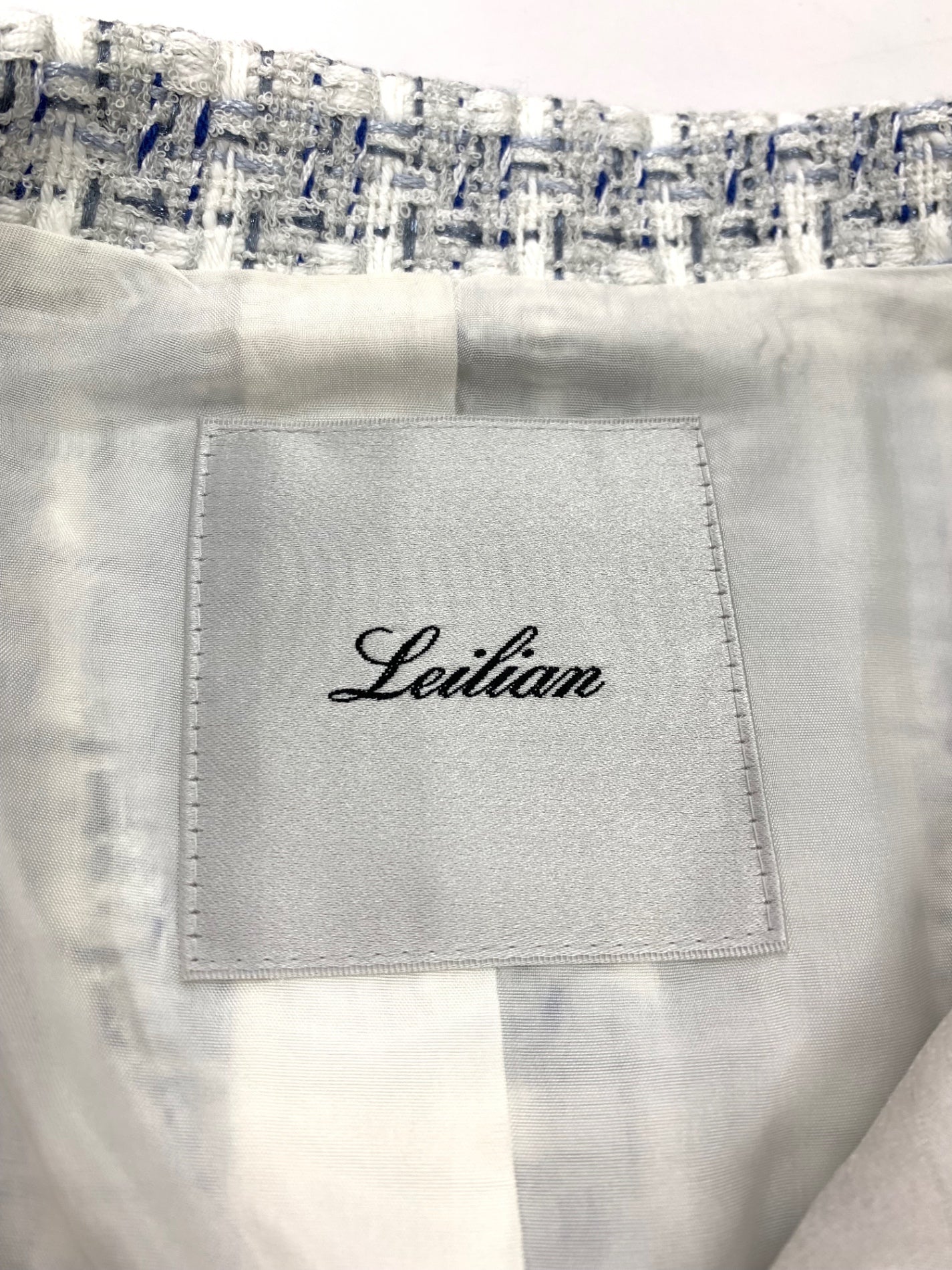 レリアン AV-0400081 RW24-00505AJ ジャケット 9 ブルー ツイード ITGFU86V6870