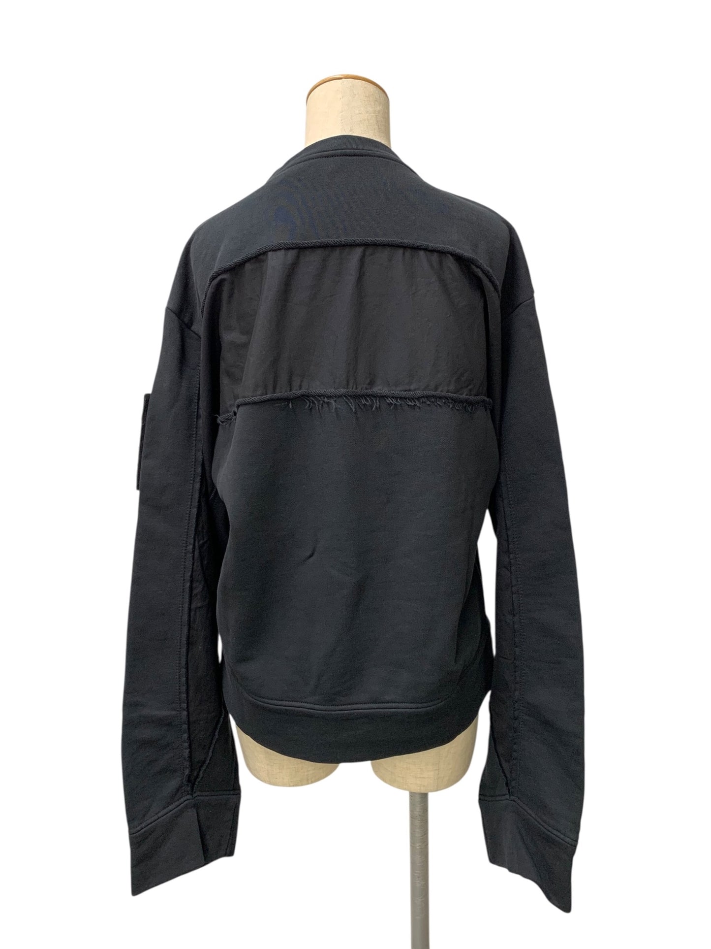 ヌメロヴェントゥーノ 20SS スウェット トレーナー ブラック コットン ロゴワッペン ITKZD13TTBWG