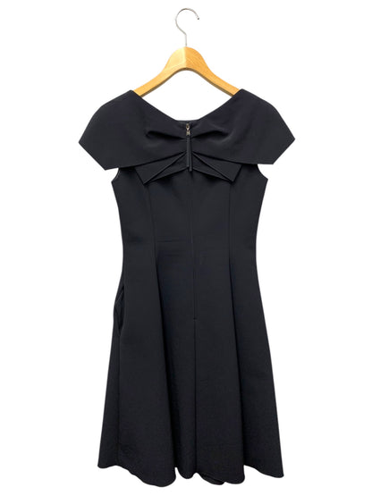 フォクシーニューヨーク 38329 ワンピース 38 ネイビー Back Designed Dress ITGRWC9WSVZE