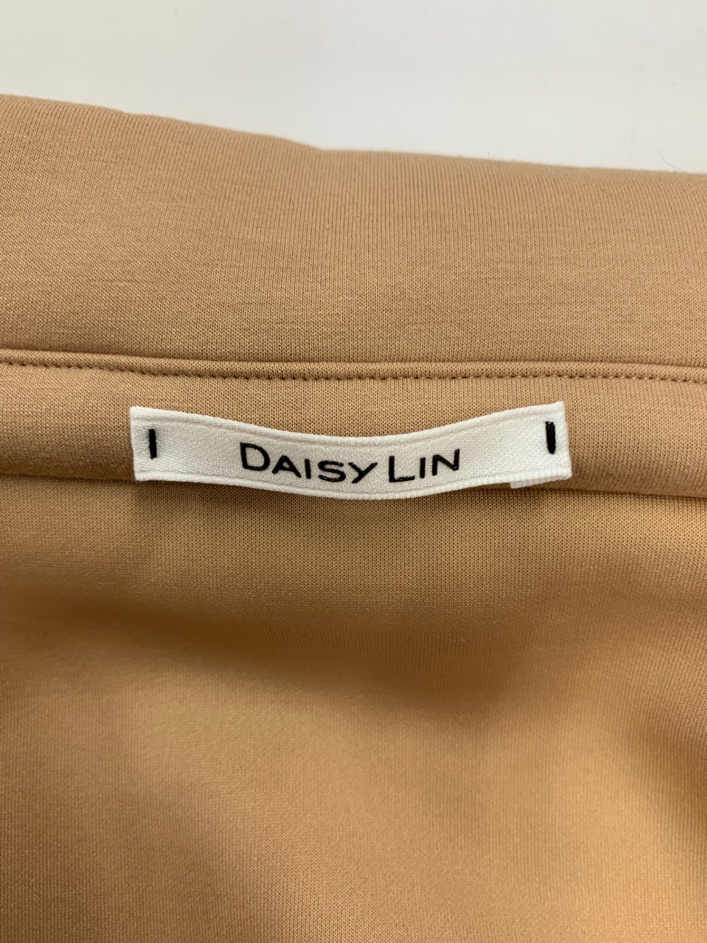 デイジーリン ミルフィーユ スウェット ジャケット  Bridgerton 07429 40 ベージュ ベロアボタン ITZU9AA151JG