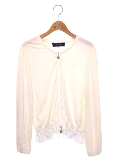 エムズグレイシー Cut sew Blouson 915316 ジャケット 38 ホワイト ITGCATSFU4C2