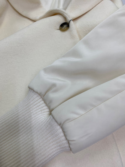 マイカアンドディール sleeve batting coat with vest 0122407288 コート F ホワイト ライナー付き IT2NL4X97A3K