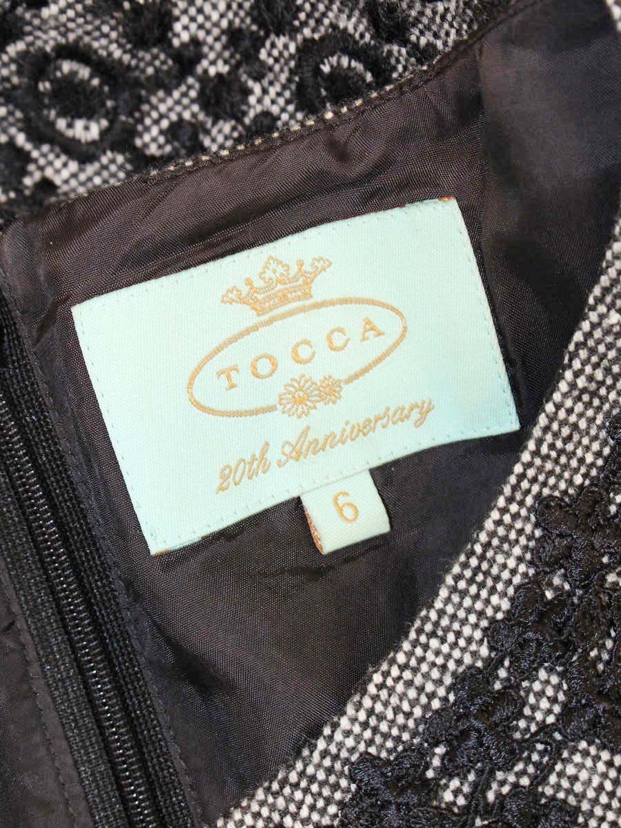 トッカ OPTOGW0818 ワンピース 6 グレー 20周年記念 刺繍 IT7LWYQ3O8WI