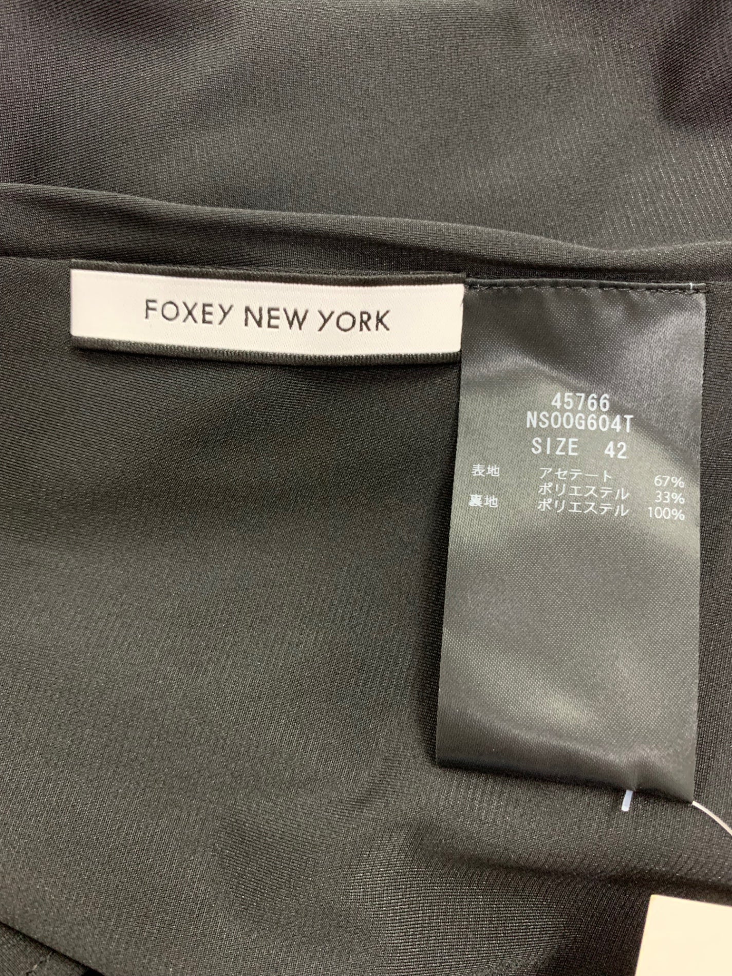 フォクシーニューヨーク Canele カヌレ 45766 ワンピース 42 ネイビー IT4EAAC7QHHC