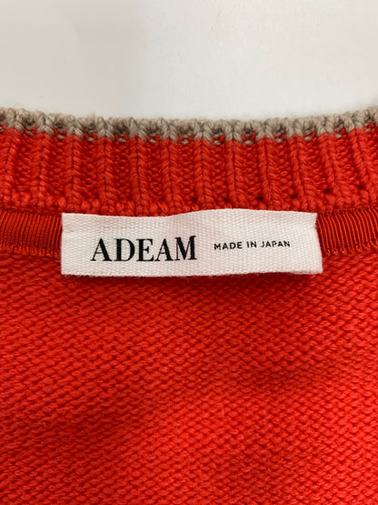 アディアム Lisa Sweater 44794 セーター S オレンジ コットン混 IT6ADCU02LQ8