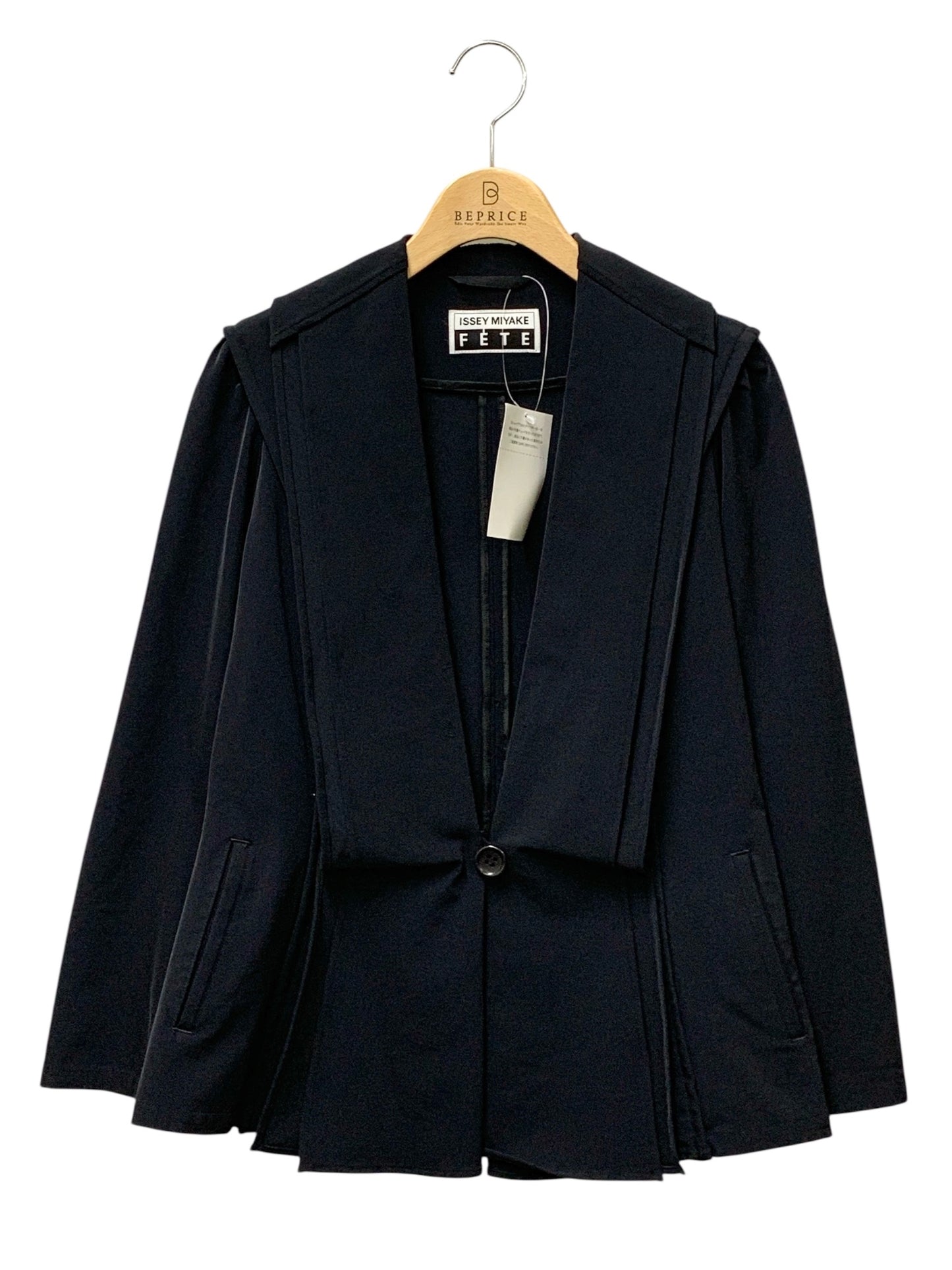 イッセイミヤケフェット IF74FD518 ジャケット 2 ネイビー 1B IT99MTVFC8WZ