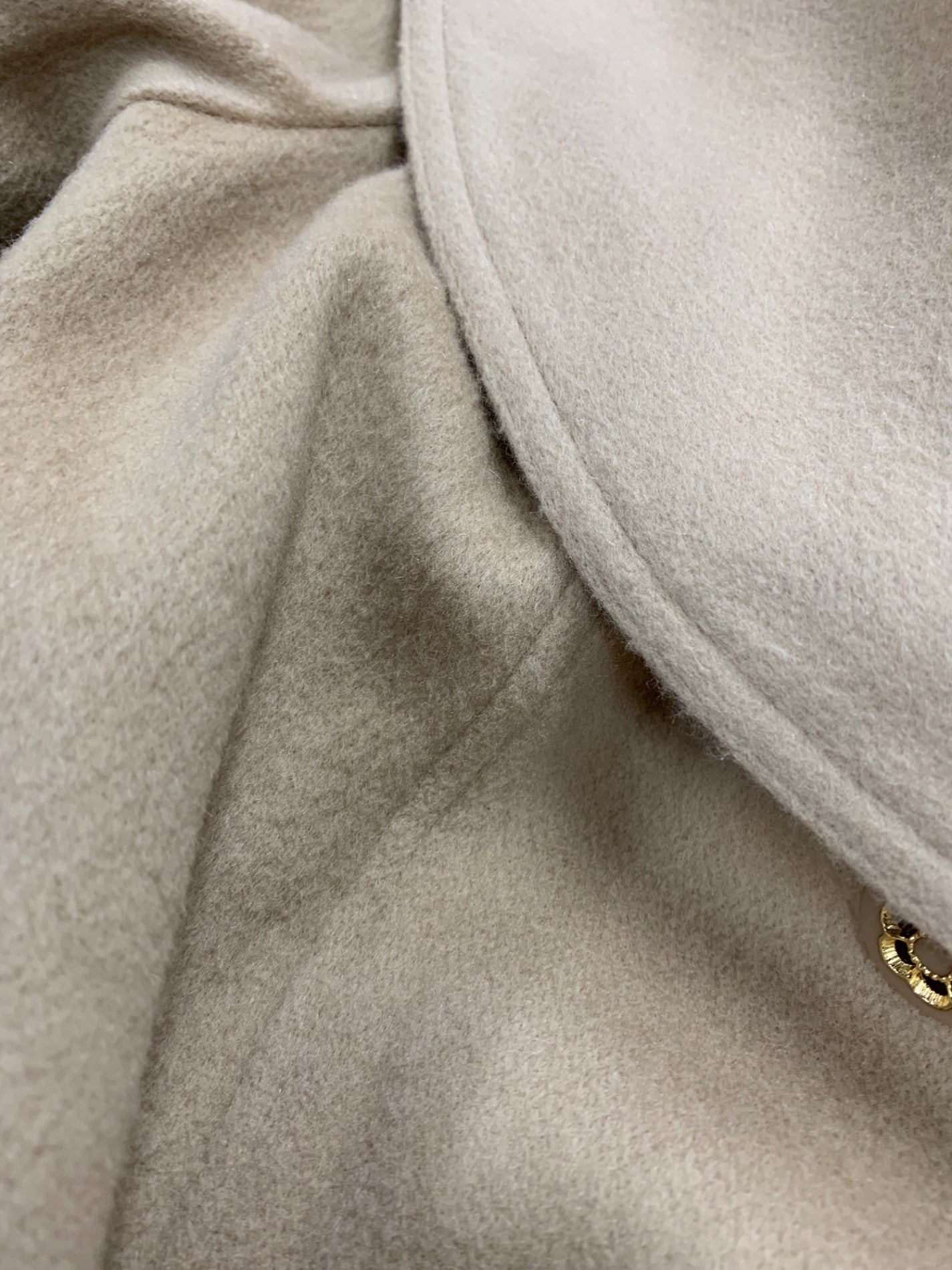 エムズグレイシー ビックカラーエレガント 319620 コート 38 キャメル ウール混 ITV14OYZ8BV4